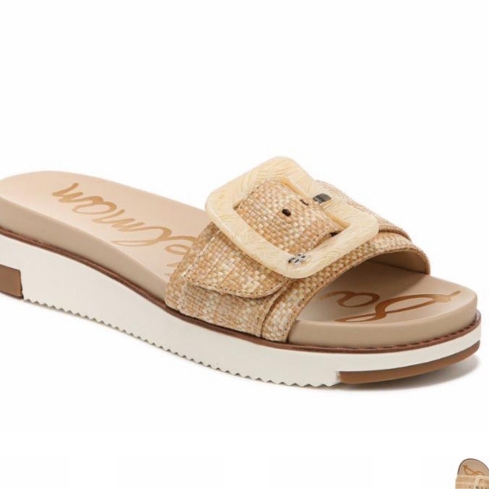 Sam Edelman Women's Ariane Buckle Detail Sandals, 8.5 - Picture 11 of 11